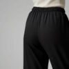 gemini-2.5-flash-image_Please_remove_the_back_pocket-0 Women's Black Rayon Palazzo front view